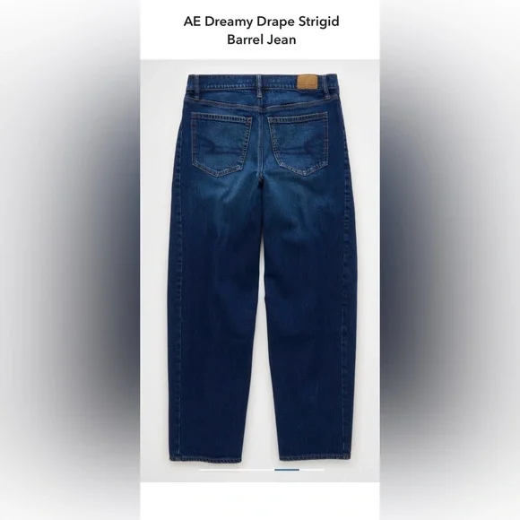 American Eagle Dream Drape Strigid barrel jeans - Picture 6 of 10